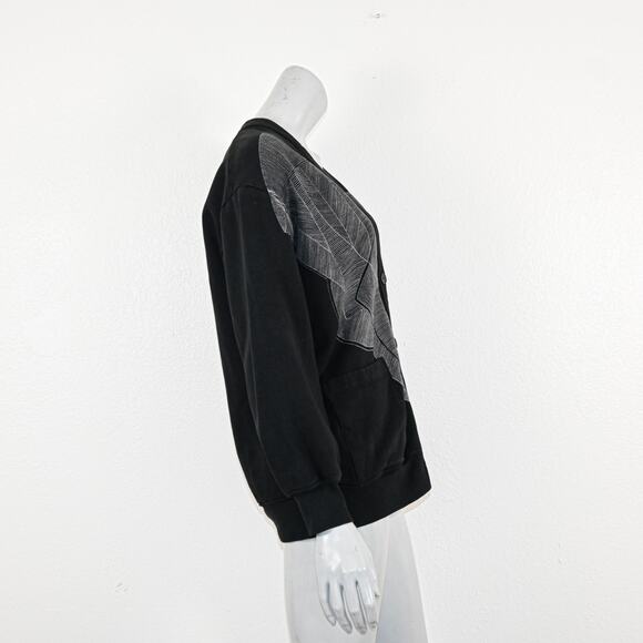 Raquel Allegra $425 Jackie Cardigan Oversize fit size 0 100% Cotton - Picture 5 of 11